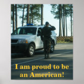 Patriottische Pride1 Poster (Voorkant)