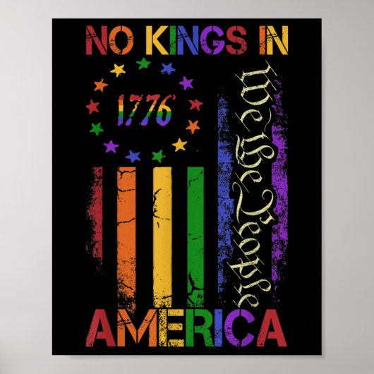 Patriottische pro-democratische protesten 14 juni poster (Voorkant)