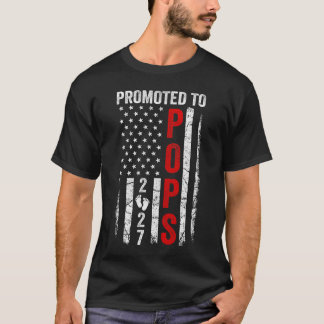 Patriottische Promotie Naar Pops 2027 Eerste Keer T-shirt