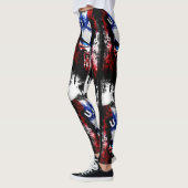 Patriottische Punisher (VS) Leggings (Links)