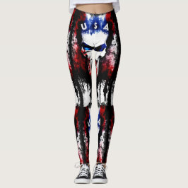 Patriottische Punisher (VS) Leggings