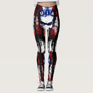 Patriottische Punisher (VS) Leggings