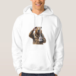 Patriottische Pup Brew Luxe Watercolor T-shirt