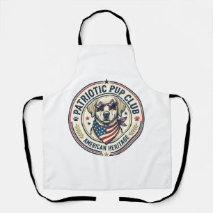 Patriottische Pup Club Patriottische Patriottische Schort