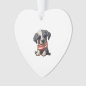 Patriottische Pup - Stijl 11 Ornament (voorkant)