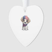 Patriottische Pup - Stijl 14 Ornament (voorkant)