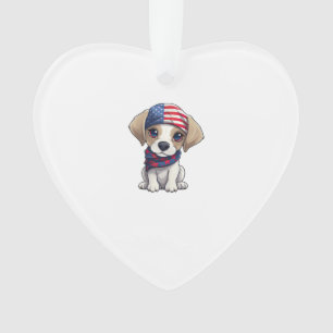 Patriottische Pup - Stijl 14  Ornament