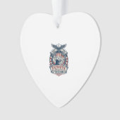 Patriottische Puzzel Liefhebber Vector Grafische T Ornament (voorkant)