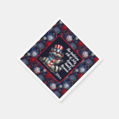 Patriottische Raccoon 4 juli Partij Servet (Hoek)