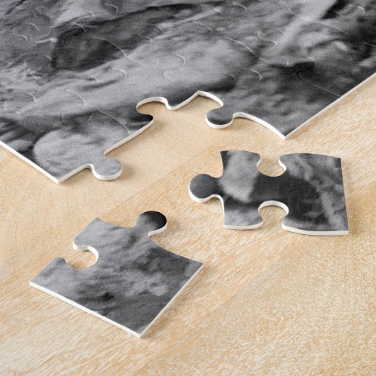 Patriottische "Raising the Flag on Iwo Jima", 1945 Legpuzzel (Zijkant)