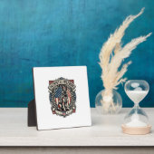 Patriottische Reddingshond Fotoplaat (Insitu)
