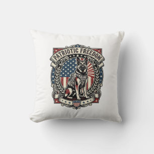 Patriottische Reddingshond Kussen