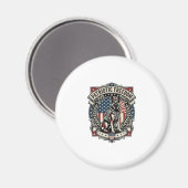 Patriottische Reddingshond Magneet (Voorkant / Achterkant)