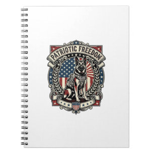 Patriottische Reddingshond Notitieboek