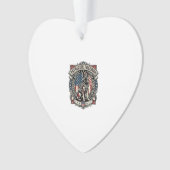 Patriottische Reddingshond Ornament (voorkant)