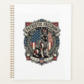 Patriottische Reddingshond Planner (Voorkant)