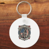 Patriottische Reddingshond Sleutelhanger (Voorkant)