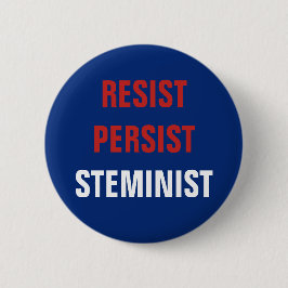 Patriottische resistentie bestendig STEMinist STEM Ronde Button 5,7 Cm
