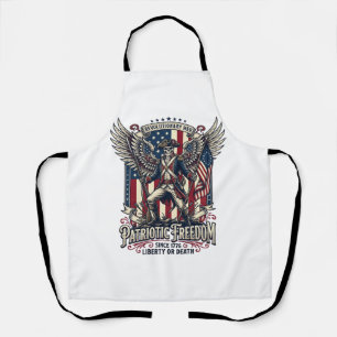 Patriottische Revolutionaire Oorlog Skelet Donkere Schort