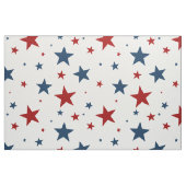 Patriottische rode, blauwe sterren stof (Fat Quarter)