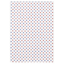 Patriottische rode en blauwe sterren op wit