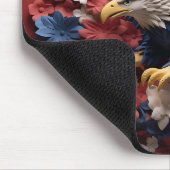 PATRIOTTISCHE RODE WITTE BLAUWE AMERIKAANSE ZEEARE MUISMAT (Hoek)