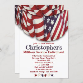 Patriottische Rode Witte Blauwe Sterren Dienst Ind Kaart