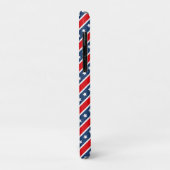 Patriottische Rode, Witte & Blauwe USA Sterren & S Case-Mate iPhone Case (Achterkant/links)