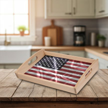 Patriottische rode witte en blauwe Amerikaanse vla