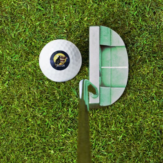 Patriottische rode, witte en blauwe balkadelaar golfballen