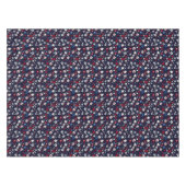 Patriottische rode, witte en blauwe sterren tafelkleed (Voorkant (Horizontaal))