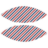 Patriottische rode witte en blauwe strepen american football (Panelen)