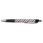 Patriottische rode witte en blauwe strepen pen (Bodem)
