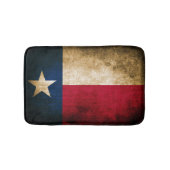 Patriottische Roestelijke Vlag van Texas Badmat (Voorkant)
