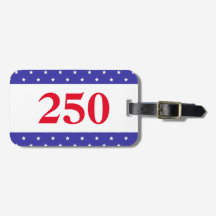 Patriottische Rood Wit & Blauw 250 Knop