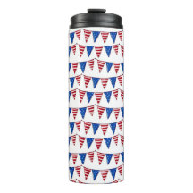 PATRIOTTISCHE ROOD WIT BLAUW AMERIKAANSE PENNANTS