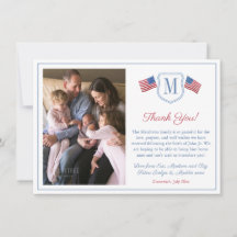 Patriottische Rood Wit Blauw Kuif Familie Foto