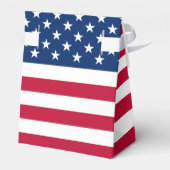 Patriottische Rood Wit & Blauw Oude Glorie Favorie Bedankdoosjes (Achterkant)