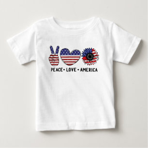 PATRIOTTISCHE ROOD WIT BLAUW VREDE LIEFDE AMERIKA