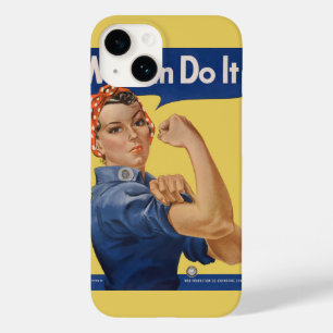  Patriottische Rosie de Riveter, we kunnen het doe Case-Mate iPhone 14 Hoesje