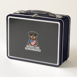 Patriottische Rottweiler Held Hond Vector Design