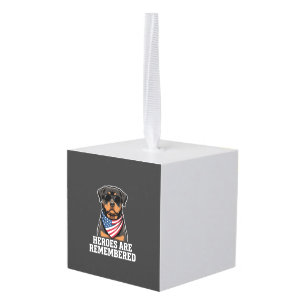 Patriottische Rottweiler Held Hond Vector Design Decoratie