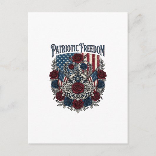 Patriottische Rozentuin Briefkaart (Voorkant)