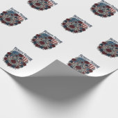 Patriottische Rozentuin Cadeaupapier (Hoek)