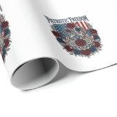 Patriottische Rozentuin Cadeaupapier (Rol Hoek)