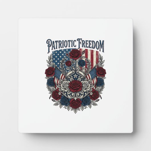 Patriottische Rozentuin Fotoplaat (Voorkant)
