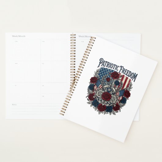 Patriottische Rozentuin Planner (Display)
