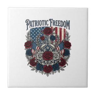 Patriottische Rozentuin Tegeltje