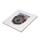 Patriottische Rozentuin Tegeltje (Zijkant)