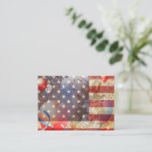 Patriottische RSVP-kaarten Informatiekaartje (Staand voorkant)